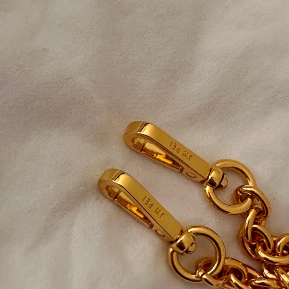 JW PEI Shoulder Bag — Ivory | Vegan Leather | *Removable Pearls and Gold Chain - Picture 8 of 11